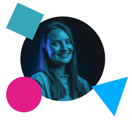 Profile photo of Jolanta. She is slightly turned to the left and smiling.